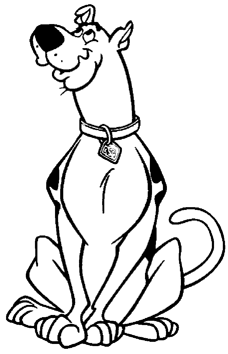 Scooby Doo Coloring Pages 10